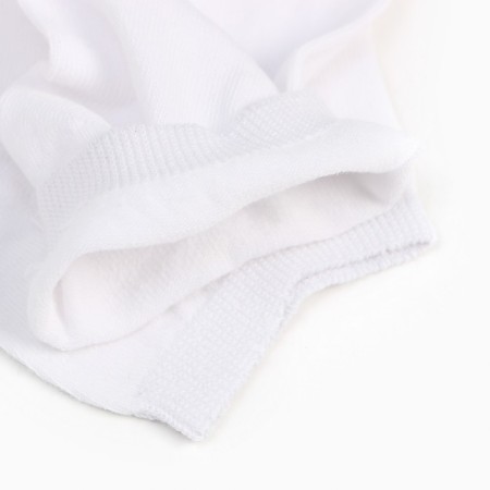 Women's socks, white color, size 36-38-3