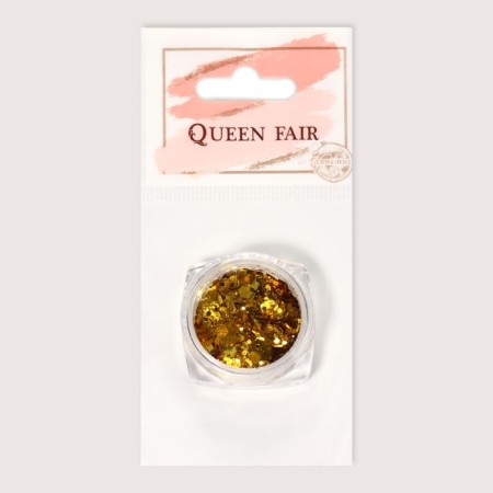 Sparkles for decor, large/small, golden color-5