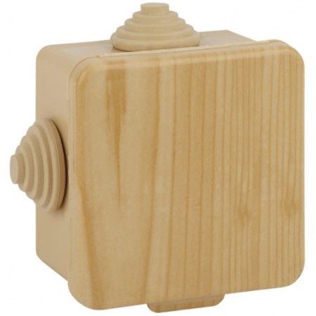 Ringy box ERA KOR-100-100-50-8G-P Open installation Pines 100x100x50 mm, with German vehicles 8 ° VX. IP54