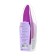 Cliter stimulator with cilia Jos Alicia, silicone, purple, 15.5 cm
