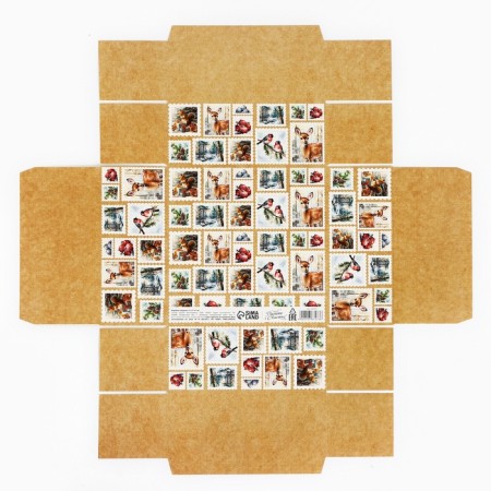 Retro team box, 17 x 17 x 7 cm, new year-7