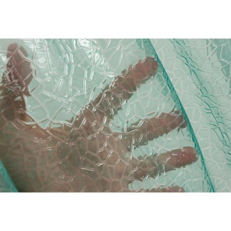 Curtain for the bathroom Meiwa Krackle, 182x182 cm, PVC-3