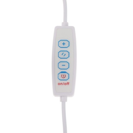 A set of LED lamps for illuminating the mirror, 10pcs, controller, from USB, 3000 - 6500k-5