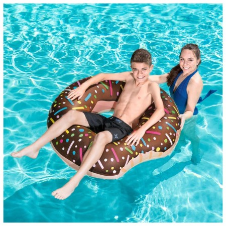 Circle for swimming "Donut", D = 107 cm, from 12 years, color mix, 36118 Bestway-3