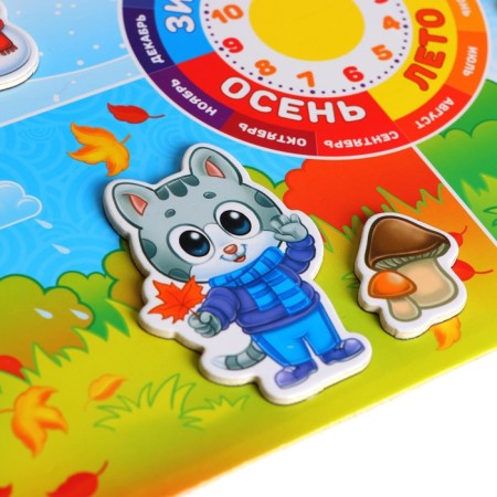 Magnetic designer-planet "Seasons"-4