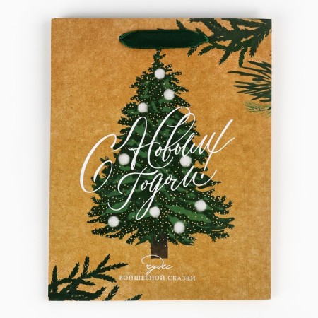 Craft vertical package "Winter", MS 18 x 23 x 10 cm, New Year-6