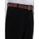 Pants for boys, height 134 cm, black color