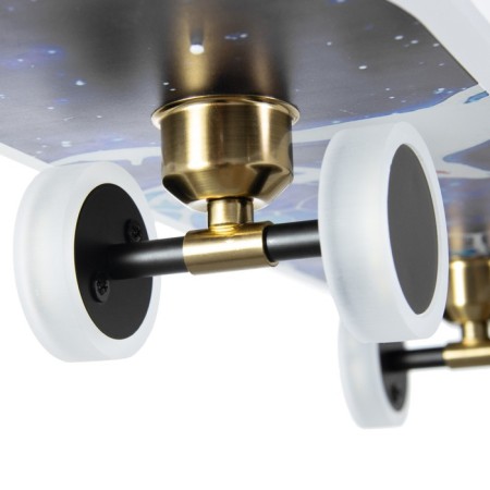 Skateboard chandelier LED 32W 3000-6000K+7 colors backlight 60x20x7 cm Bayerlux-6