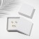 Gift box for the set “Minimal, 9 × 9 cm, white color (the size of the useful part is 8.5 × 8.5 cm)