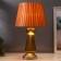 Highway lamp 16693/1GD E27 40W gold 31x31x54 cm Risalux