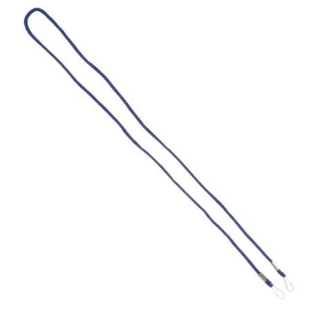 Horizontal badge 120 x 90 mm, brauberg on a blue lace 45 cm, 2 carbine-6