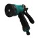 Set: pistol-sprayer, connector 1/2 "(12 mm), Connector with Aquastop 1/2" (12 mm), plastic, Greengo