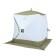 Tent Winter Cube "Ranger" Premium, 1.8 x 1.8 m, 3 local, 3 layers, white color/olive