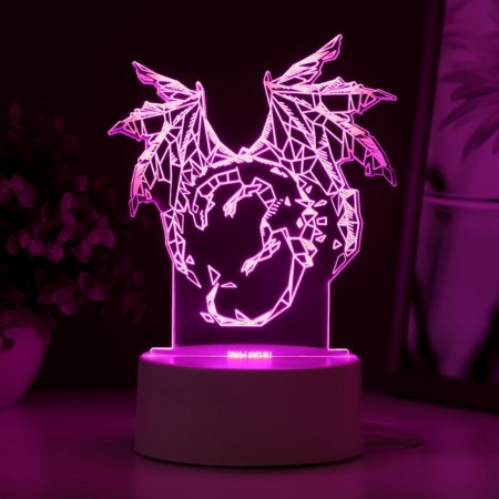 Light "Dragon" LED RGB from the network 14.2x9.5x16 cm Risalux-4