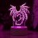 Light "Dragon" LED RGB from the network 14.2x9.5x16 cm Risalux