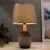 Table lamp 16398/1 E14 40W gray 30x30x37 cm Risalux