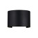 Architectural backlight Outdoor O573WL-L6B, 6W, 11.5x13.5x10 cm, LED, 400LM, 3000K, black color black