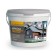 Paint for roofs and basements, 3 kg, white color
