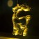 Garland “fringe” 2.4 × 0.9 m with nozzles “deer”, ip20, transparent thread, 138 LED, glow warm white, 8 modes, 220 V