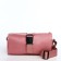 Youth bag with a zipper, pink color
