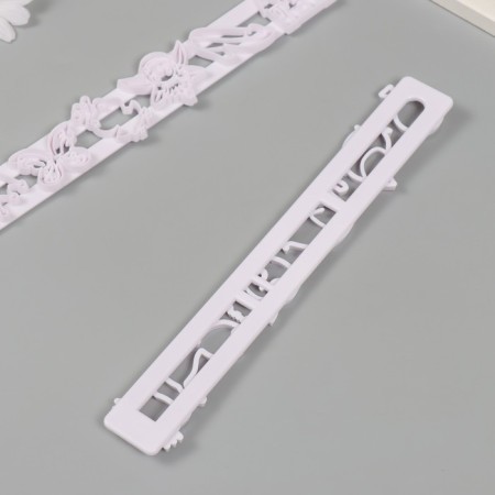 Cutters for polymer clay "Princess and her friends" set 2 pcs 3.1x24.8x0.7 cm-2