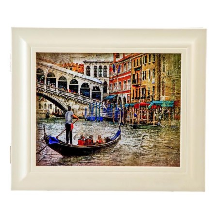 Key "somewhere in Venice" white 26x31x4.5 cm-5