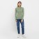 Female turtleneck, green color, size 48