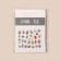 Slider - Nail Design "Watercolor Graphics", packing 6 pcs, multi -colored