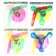 Boomerang, set 3 pieces, color mix