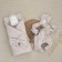Kinderlitto “Muslin” discharge kit, 4 items, height 50-56 cm, beige-gray-gray color