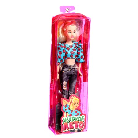 Doll in the Penalia "Hot Summer", jeans and top-5