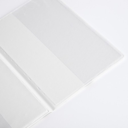 Cover for passport, white color-6