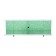 Bath screen "Quarter Green India New", 168 cm