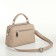 Women's bag with zipper, Textura, average size, beige color