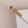 Make-up brush "White", 18 (+/- 1) cm, white color