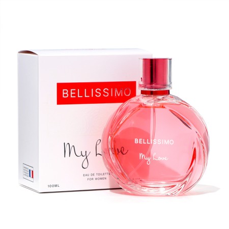 Women's toilet water Bellissimo My Love, 100 ml (based on Amor Amor (Cacharel)