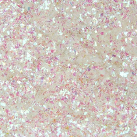 Glitter for creativity 45 grams "Belaya mica" 18x12 cm-1