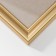 Photo frame plastic 30x45 cm, gold (plastic screen)