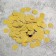 Filler for the ball "Cut Gold", 1 cm, set of 9 pcs.