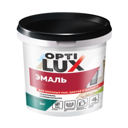 Acrylic enamel Optilux universal 1 kg