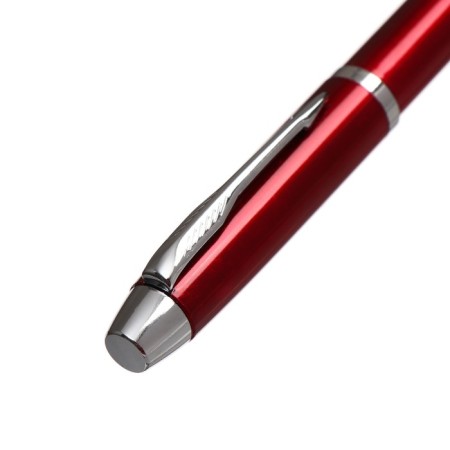 Gift handle, ball "Atlantic" in the leatherette case, rotary, Bordeaux body with silver-4