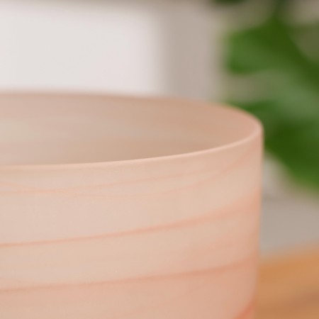 Flower pot with the pallet "Harmony", brown 2 l-2