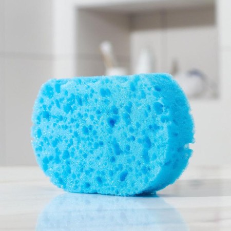 Body sponge "Joy", 13.5 × 8.5 × 3.5 cm, color mix-1