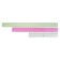 Set of lines 3 pcs. Calligrata 25/40/50 cm Transparent, color