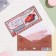 Envenue for money "You can do everything!" Red car, 17 x 8 cm