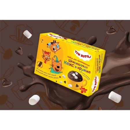 Set for cooking chocolate cupcake in a mug with marshmallow, 118 g
