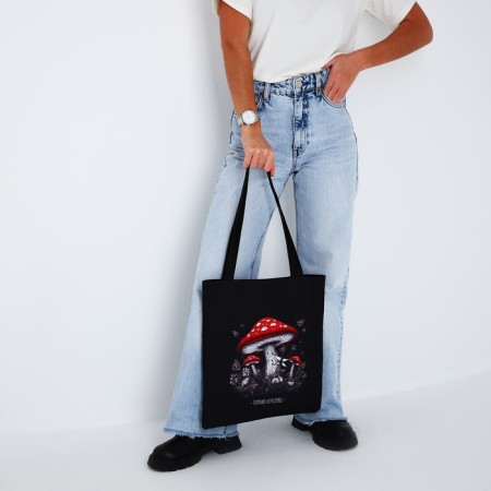 Bag Schoper "Expand the Horizons", 35x0.5x40 cm, Department without lightning, without lining, black-1