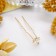 Hair Silent "Dragonfly" with a pearl, 6.5 cm