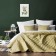 Cover with pillowcases "Kim", size 160x220 cm, lemon color