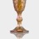 CHAMPARY LAS-Channel glass 180 ml 7x7x20, Amber gradient color